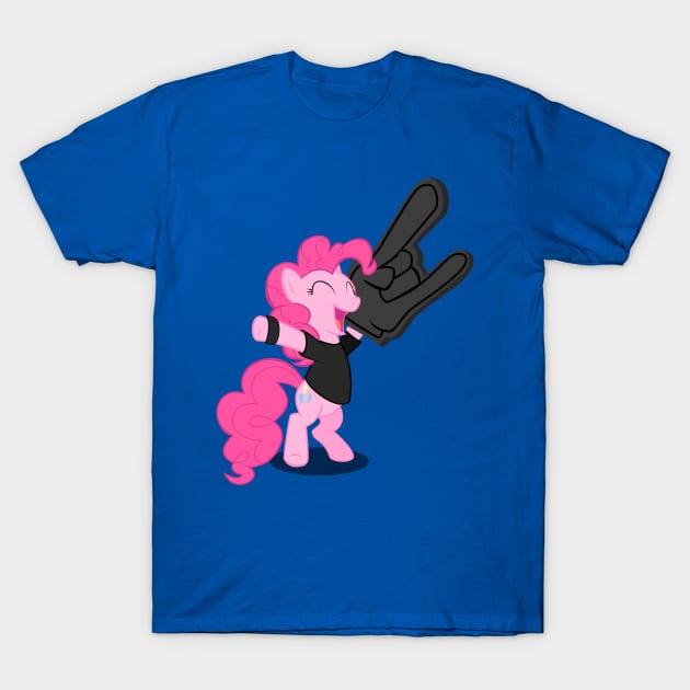 Metalfan Pinkie T-Shirt by Stainless33